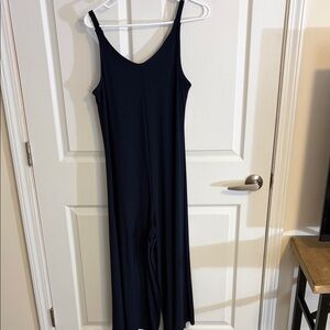 Navy blue  Sleeveless Jumpsuit